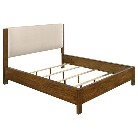 Fanning 5-piece California King Bedroom Set Warm Brown