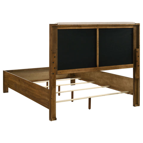 Fanning 4-piece Queen Bedroom Set Warm Brown