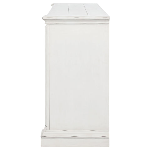 Beasley 6-drawer Bedroom Dresser Cabinet Vintage White