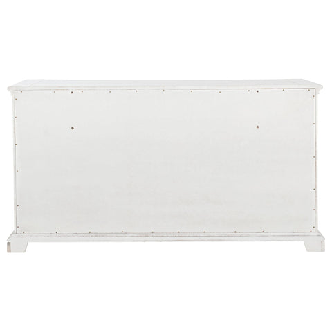 Beasley 6-drawer Bedroom Dresser Cabinet Vintage White
