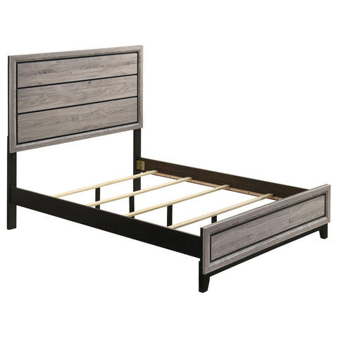 Havering Five-piece Full Bedroom Set Light Taupe