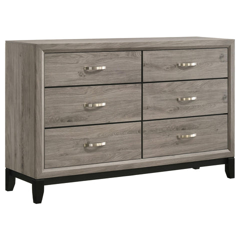 Havering Five-piece Queen Bedroom Set Light Taupe