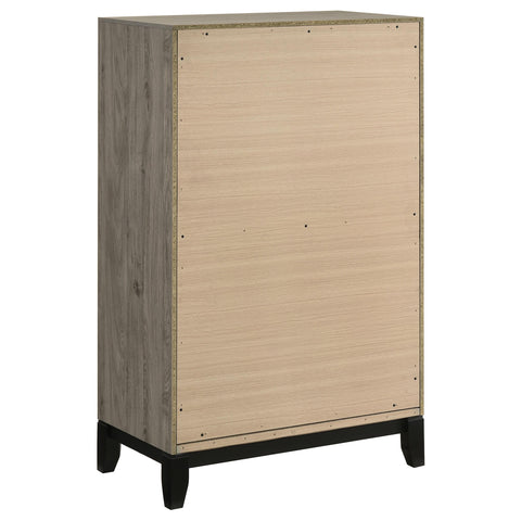 Havering Five-piece Queen Bedroom Set Light Taupe