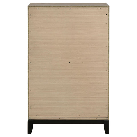 Havering 5-drawer Bedroom Chest of Drawers Light Taupe