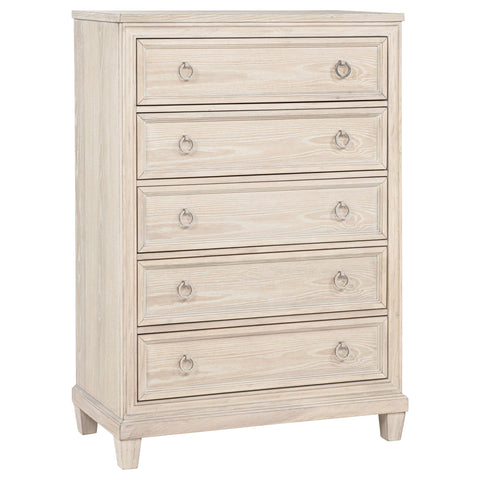 Enfield 5-piece Eastern King Bedroom Set Washed Oak