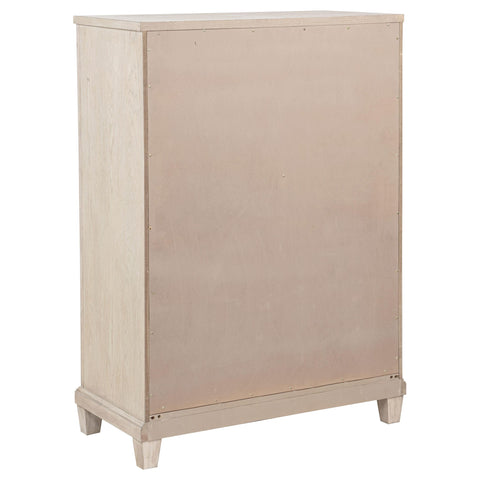 Enfield 5-piece Eastern King Bedroom Set Washed Oak