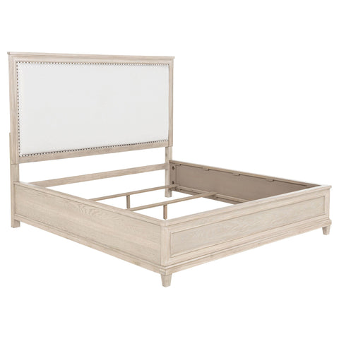 Enfield 66-inch Eastern King Panel Bed Washed Oak