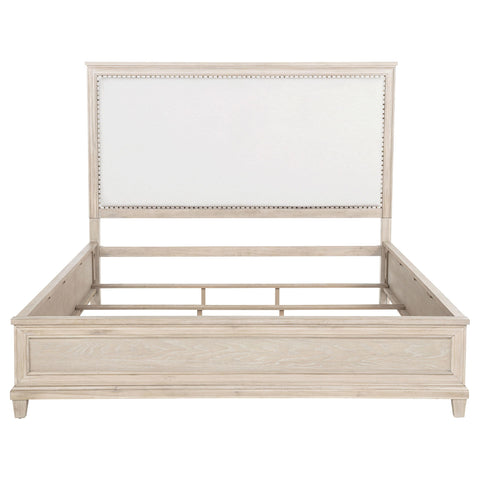 Enfield 66-inch Eastern King Panel Bed Washed Oak