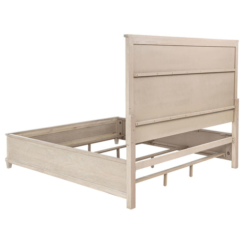 Enfield 66-inch Eastern King Panel Bed Washed Oak