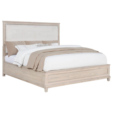 Enfield 66-inch California King Panel Bed Washed Oak