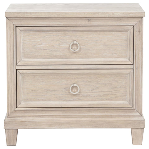 Enfield 2-drawer Nightstand Bedside Table Washed Oak