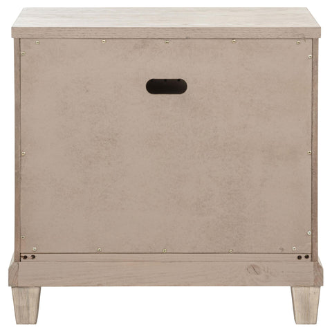 Enfield 2-drawer Nightstand Bedside Table Washed Oak