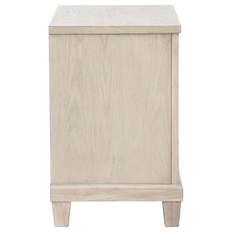 Enfield 2-drawer Nightstand Bedside Table Washed Oak