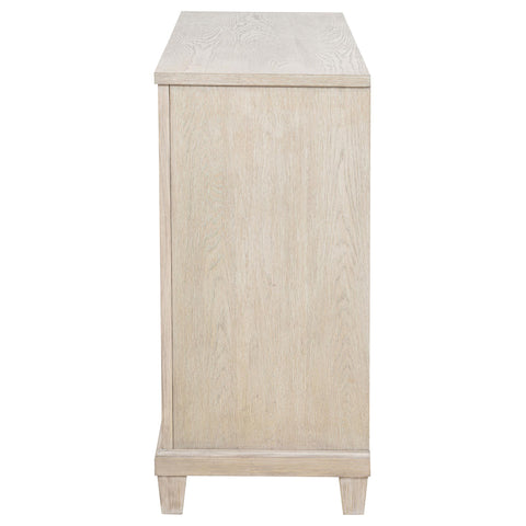 Enfield 6-drawer Bedroom Dresser Cabinet Washed Oak