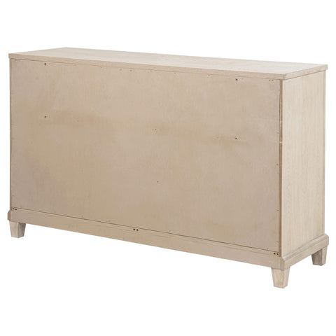 Enfield 6-drawer Bedroom Dresser Cabinet Washed Oak