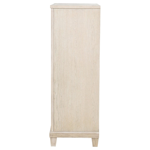 Enfield 5-drawer Chest of Drawers Washed Oak