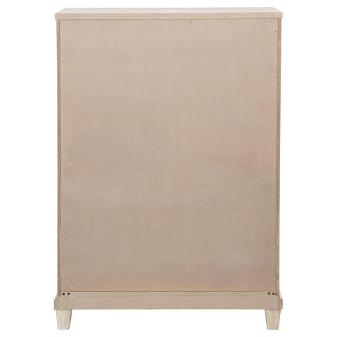 Enfield 5-drawer Chest of Drawers Washed Oak
