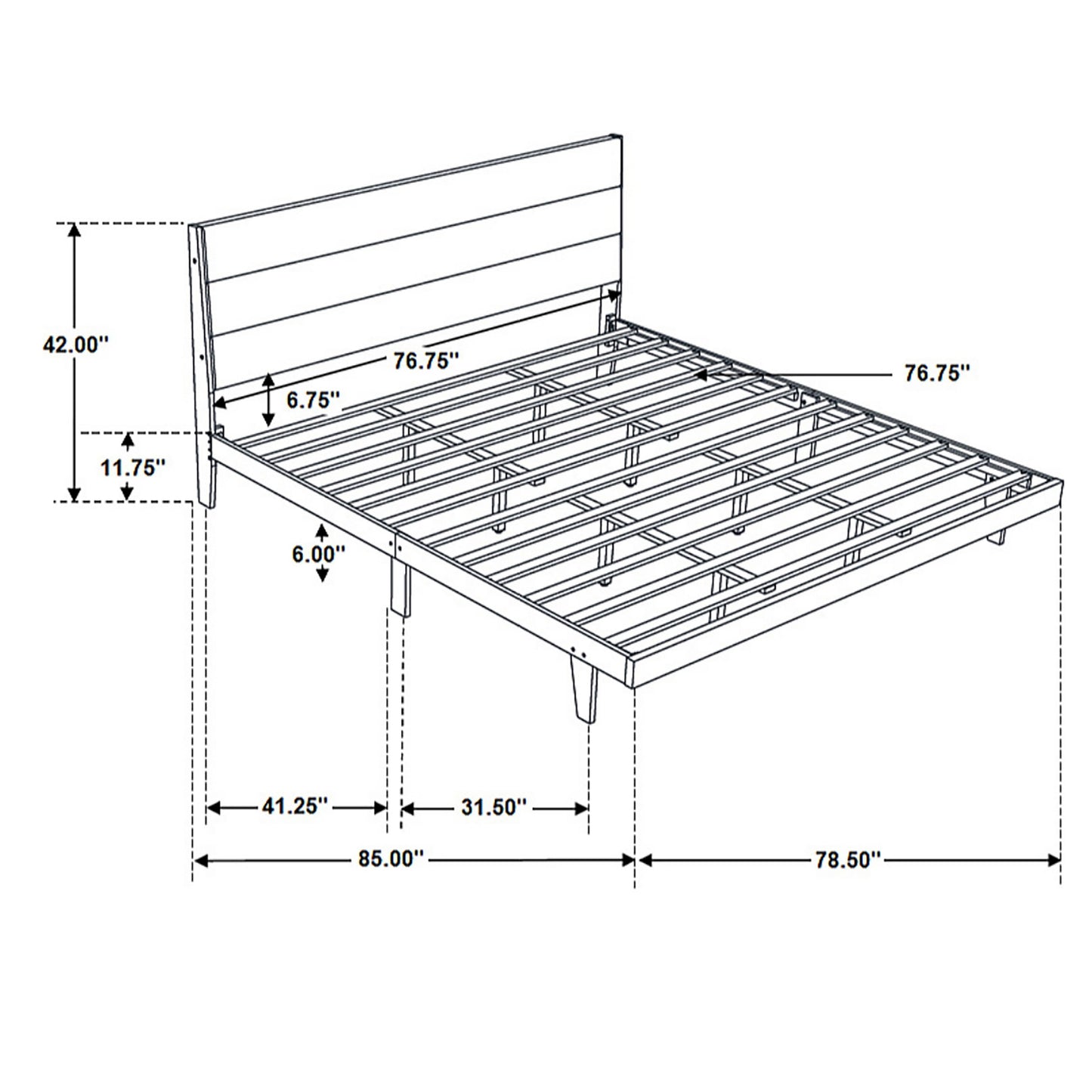 eastern king bed