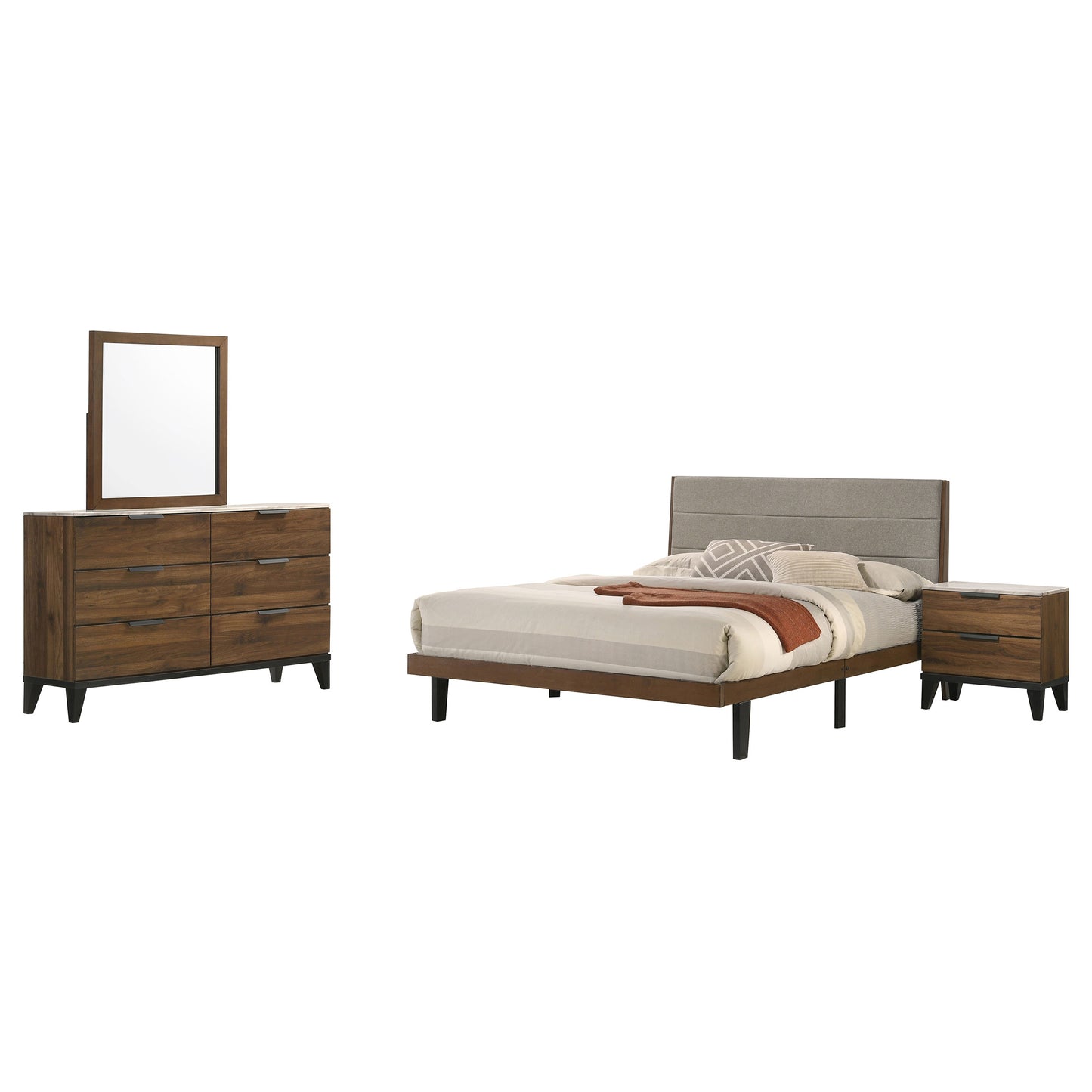 queen bed 4 pc set