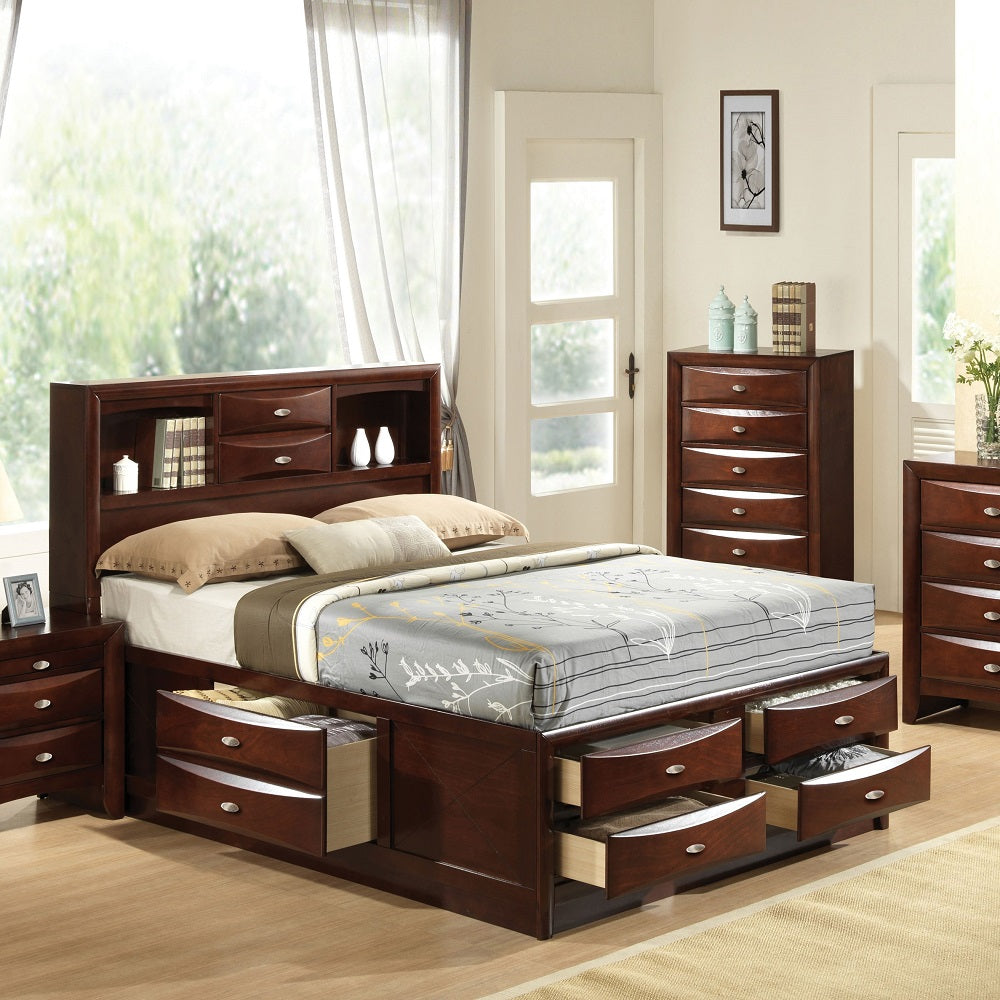 ek bed w/storage