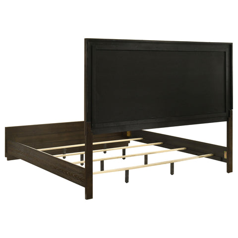 Fuller 4-piece Eastern King Bedroom Set Dark Oak