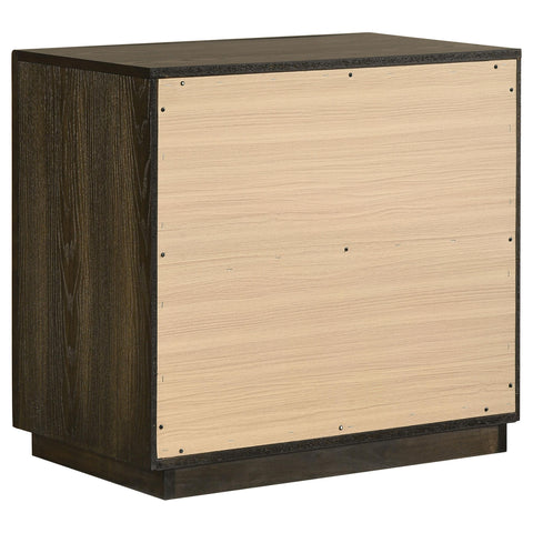 Fuller 2-drawer Bedroom Nightstand Bedside Table Dark Oak