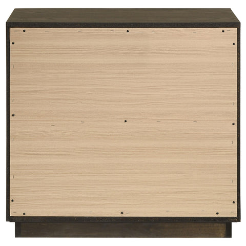 Fuller 2-drawer Bedroom Nightstand Bedside Table Dark Oak