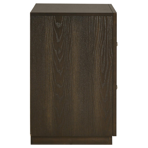 Fuller 2-drawer Bedroom Nightstand Bedside Table Dark Oak