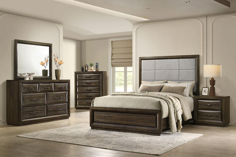 Fuller 2-drawer Bedroom Nightstand Bedside Table Dark Oak