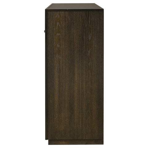 Fuller 7-drawer Bedroom Dresser Cabinet Dark Oak