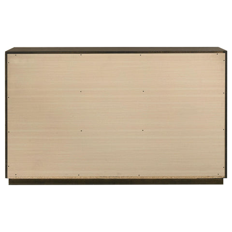 Fuller 7-drawer Bedroom Dresser Cabinet Dark Oak