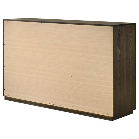 Fuller 7-drawer Bedroom Dresser Cabinet Dark Oak