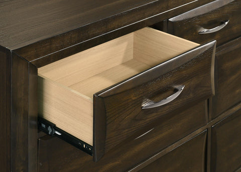 Fuller 7-drawer Bedroom Dresser Cabinet Dark Oak