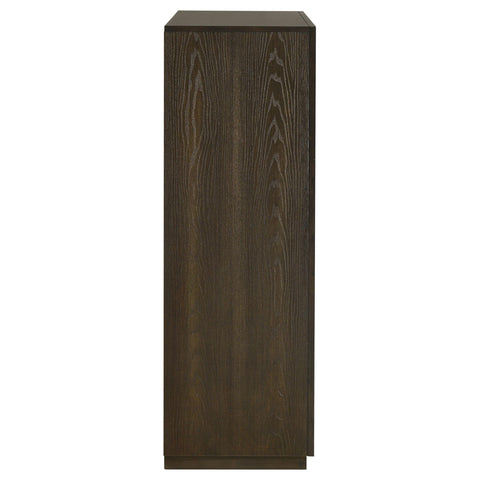 Fuller 5-drawer Bedroom Chest of Drawers Dark Oak
