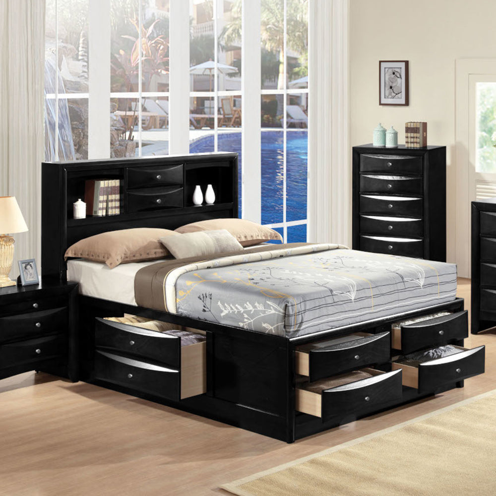 ek bed w/storage