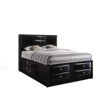 EK BED W/STORAGE