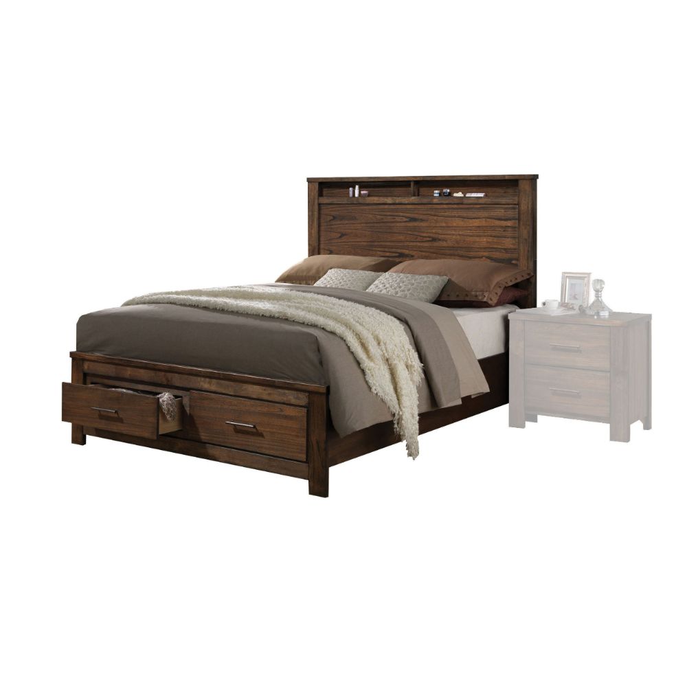 ek bed w/storage