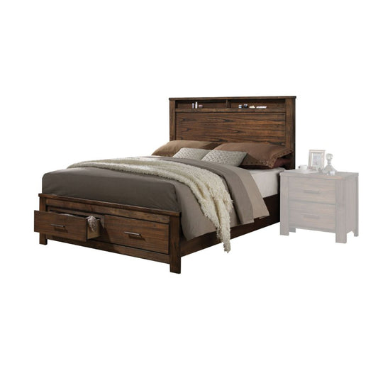 EK BED W/STORAGE