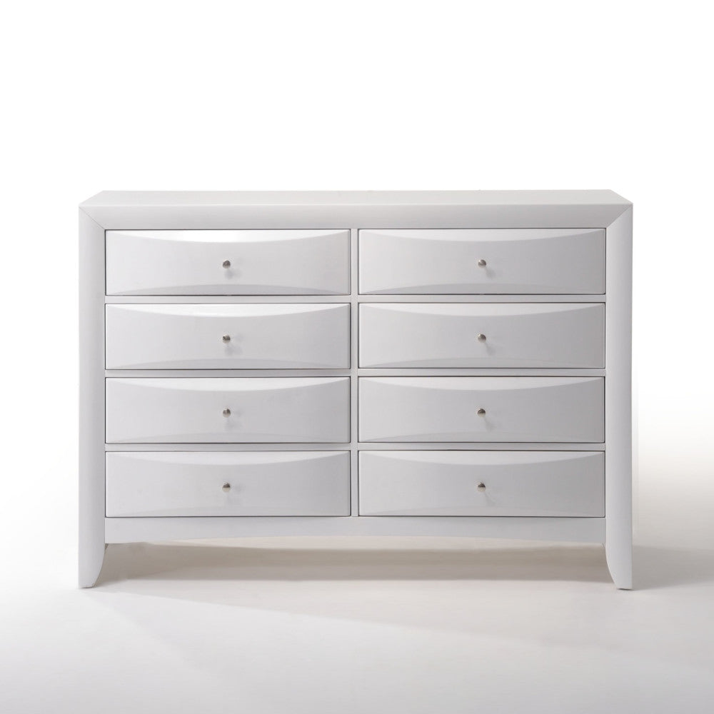 acton dresser, white finish