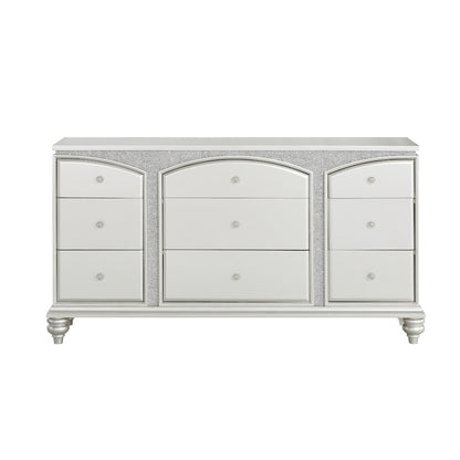 Alsey Dresser, Platinum Finish