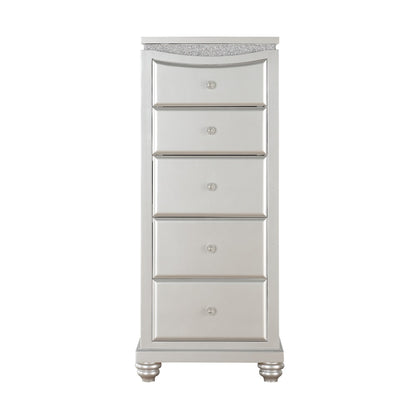 Alsey Lingerie Chest, Platinum Finish