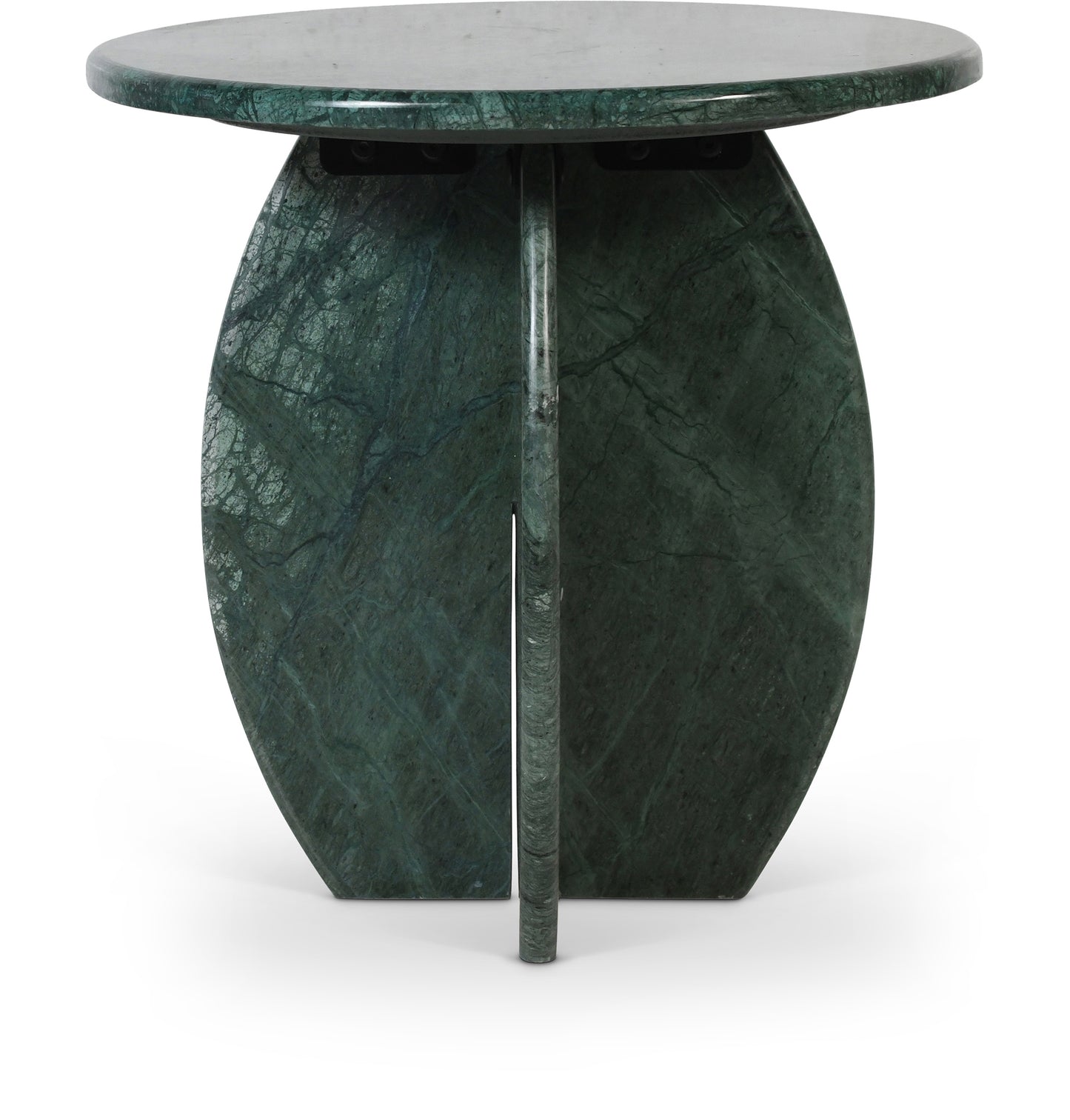 treviso green end table