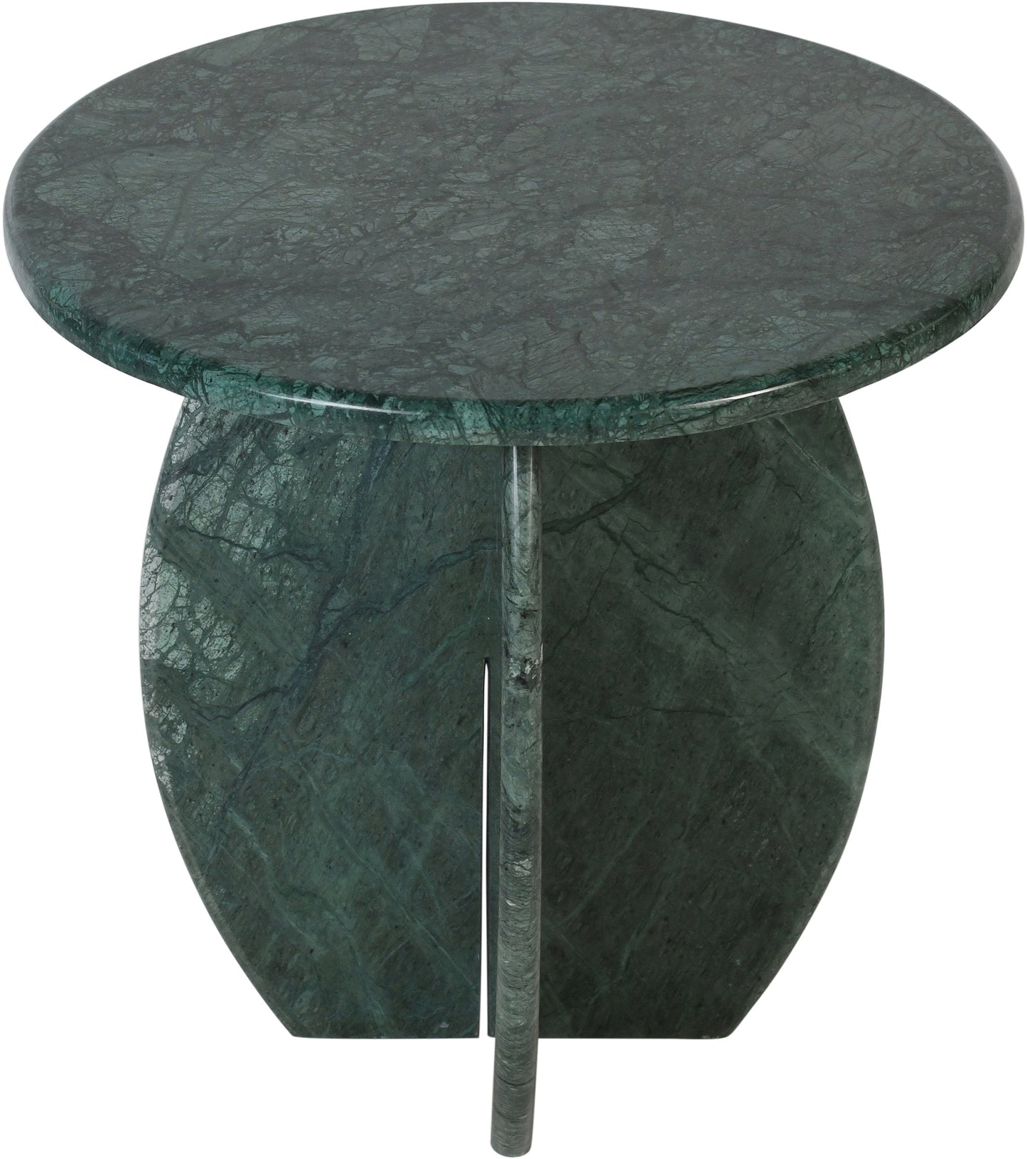 treviso green end table