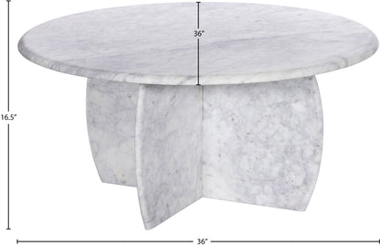 Ashton White Coffee Table CT