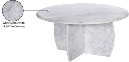 Ashton White Coffee Table CT