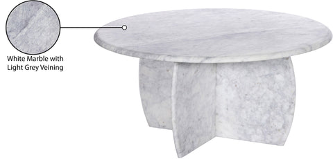 Ashton White Coffee Table CT