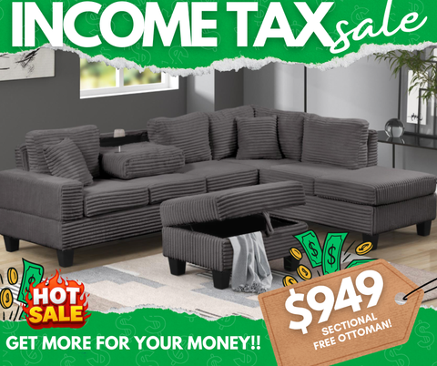 Harper Storage Sectional