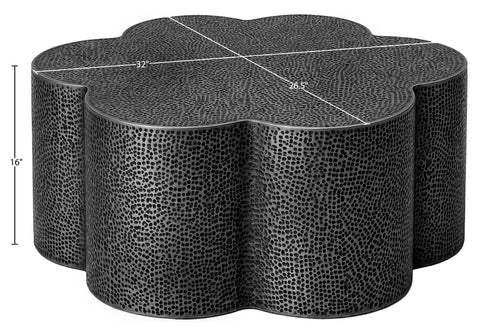 Isolde Black Iron Coffee Table, 1 Piece