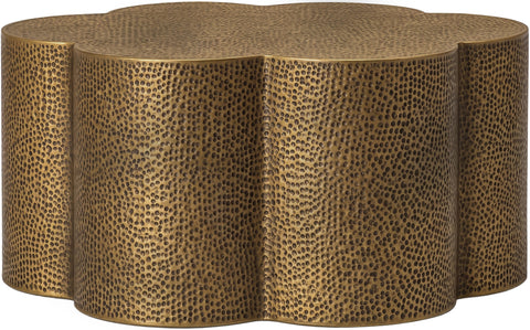 Isolde Brass Iron Coffee Table, 1 Piece