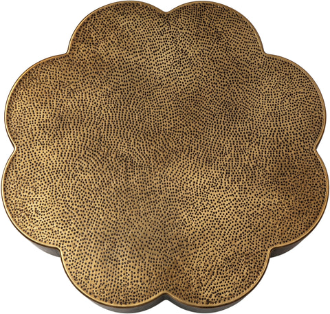 Isolde Brass Iron Coffee Table, 1 Piece